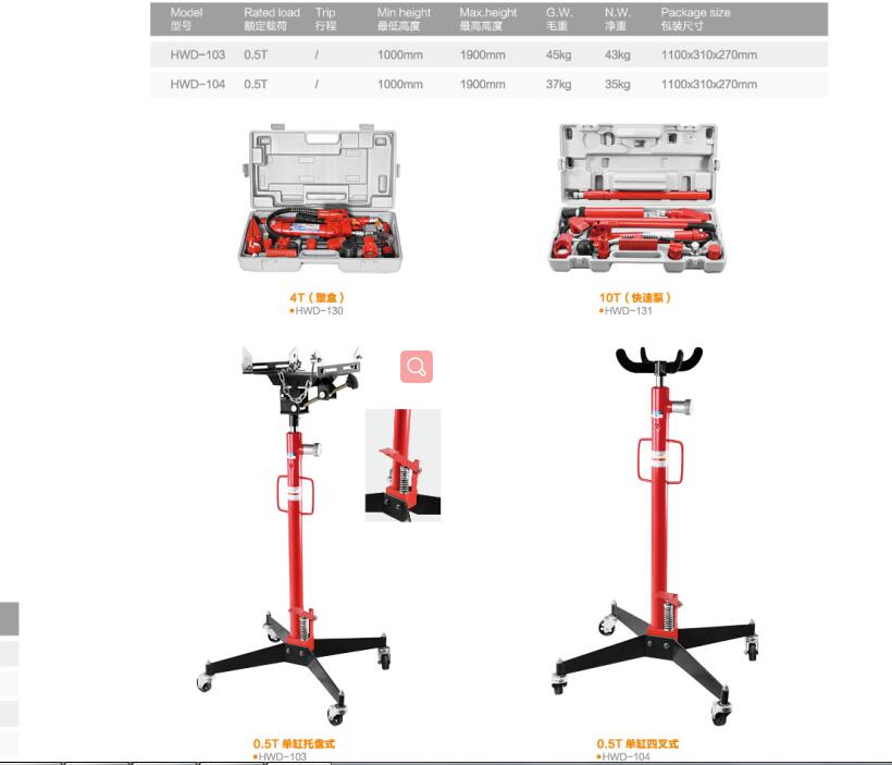 Transmission jack