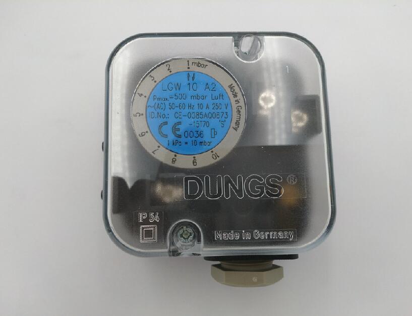 Burner pressure switch