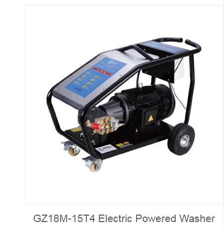 Electric powered washing machine for auto