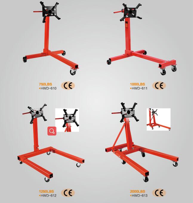 Engine stand for car workshop