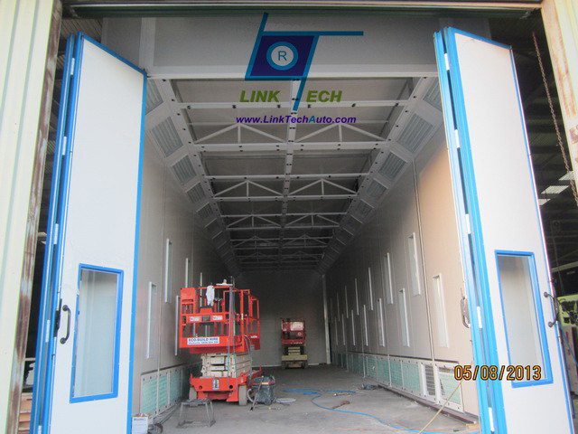 Truck spray booth with Australia standard