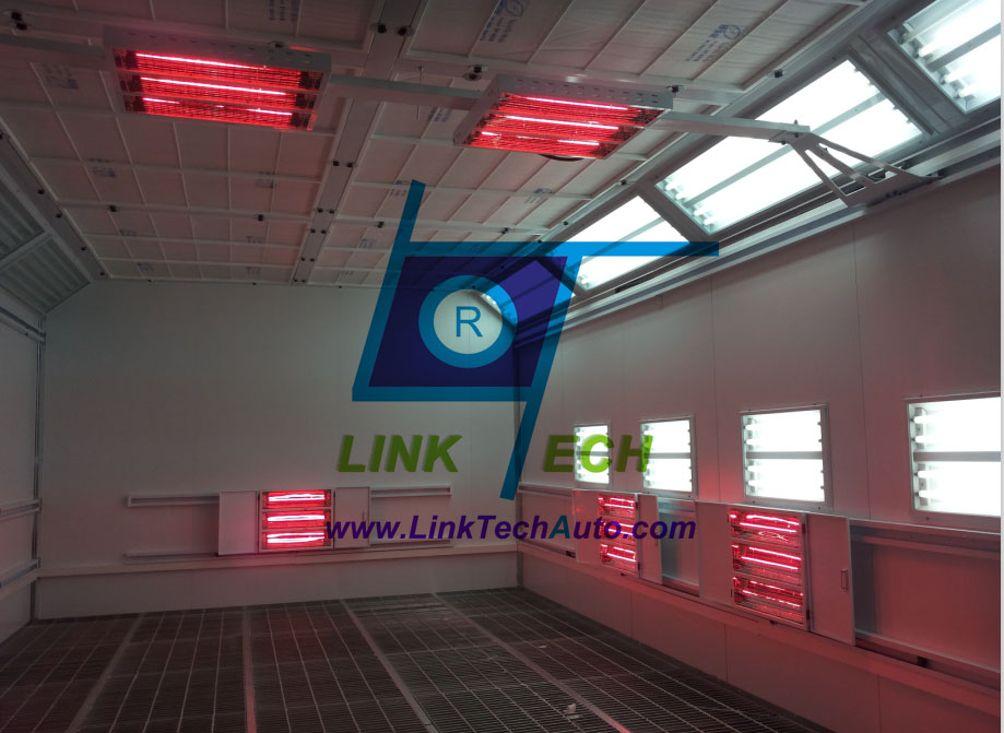 Moveable infrared curing system