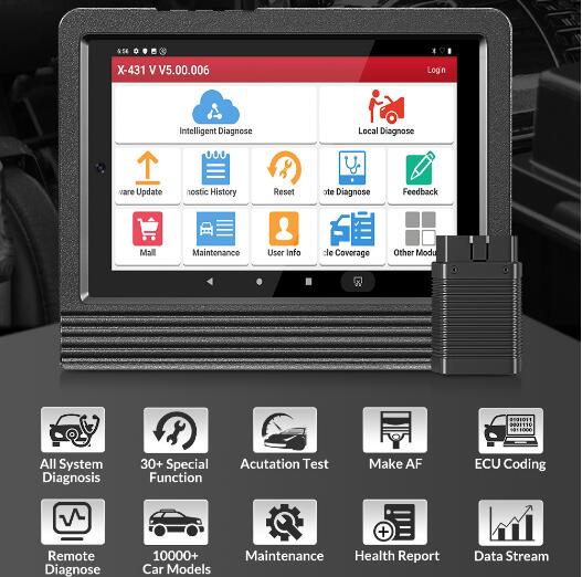 Diagnostic tools and scanner X431V