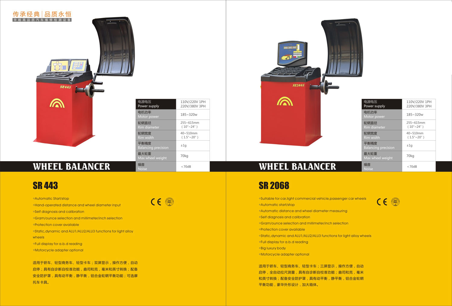 Wheel balancer for car shop